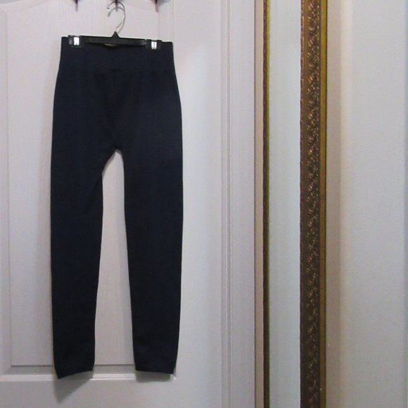 Pants Navy Blue footless leggings lined - Picture 1 of 6